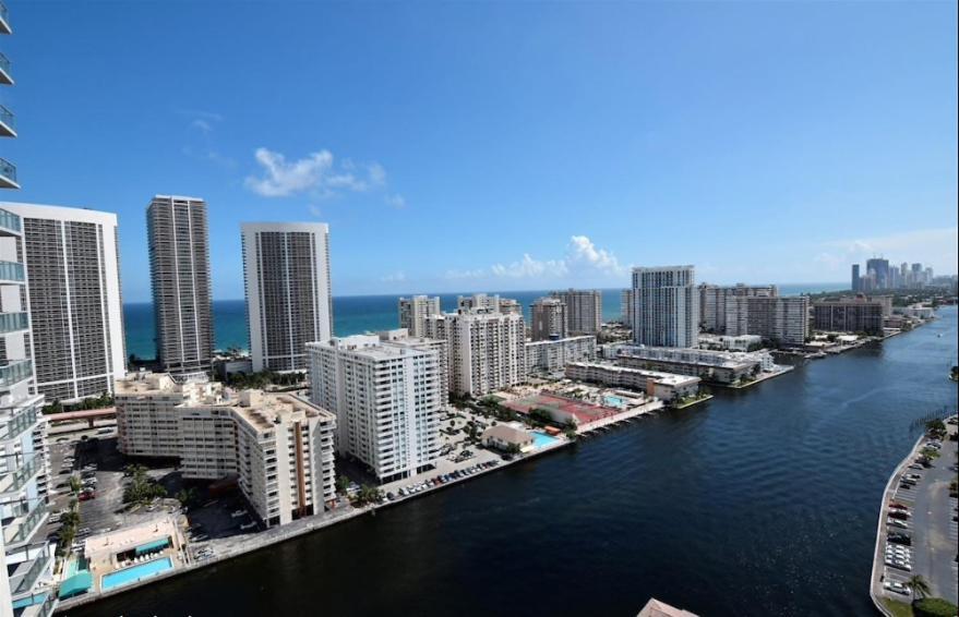 Apartment 1B-1B Amazing View BW 30A Hallandale Beach Exterior photo